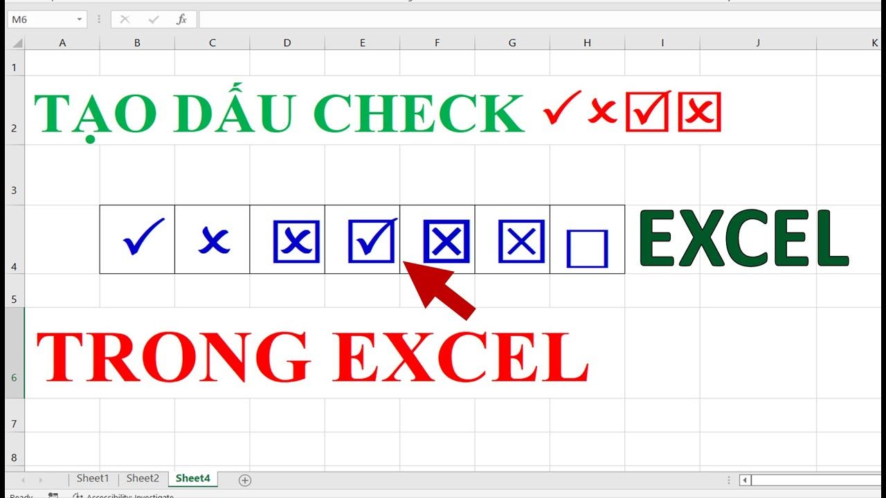 Tạo checkbox trong Excel: Cách tùy chỉnh, liên kết và xóa