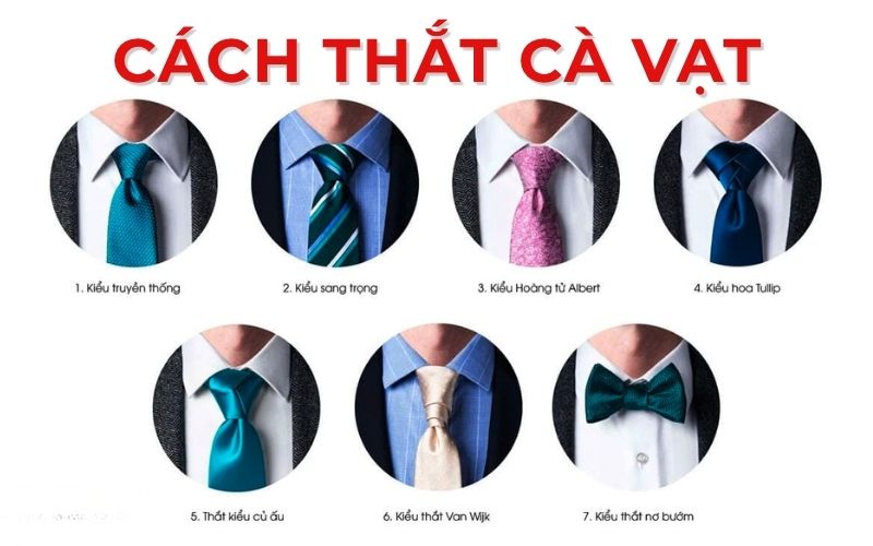 Cách thắt cà vạt chuẩn đẹp, đơn giản cho dân văn phòng và nam giới