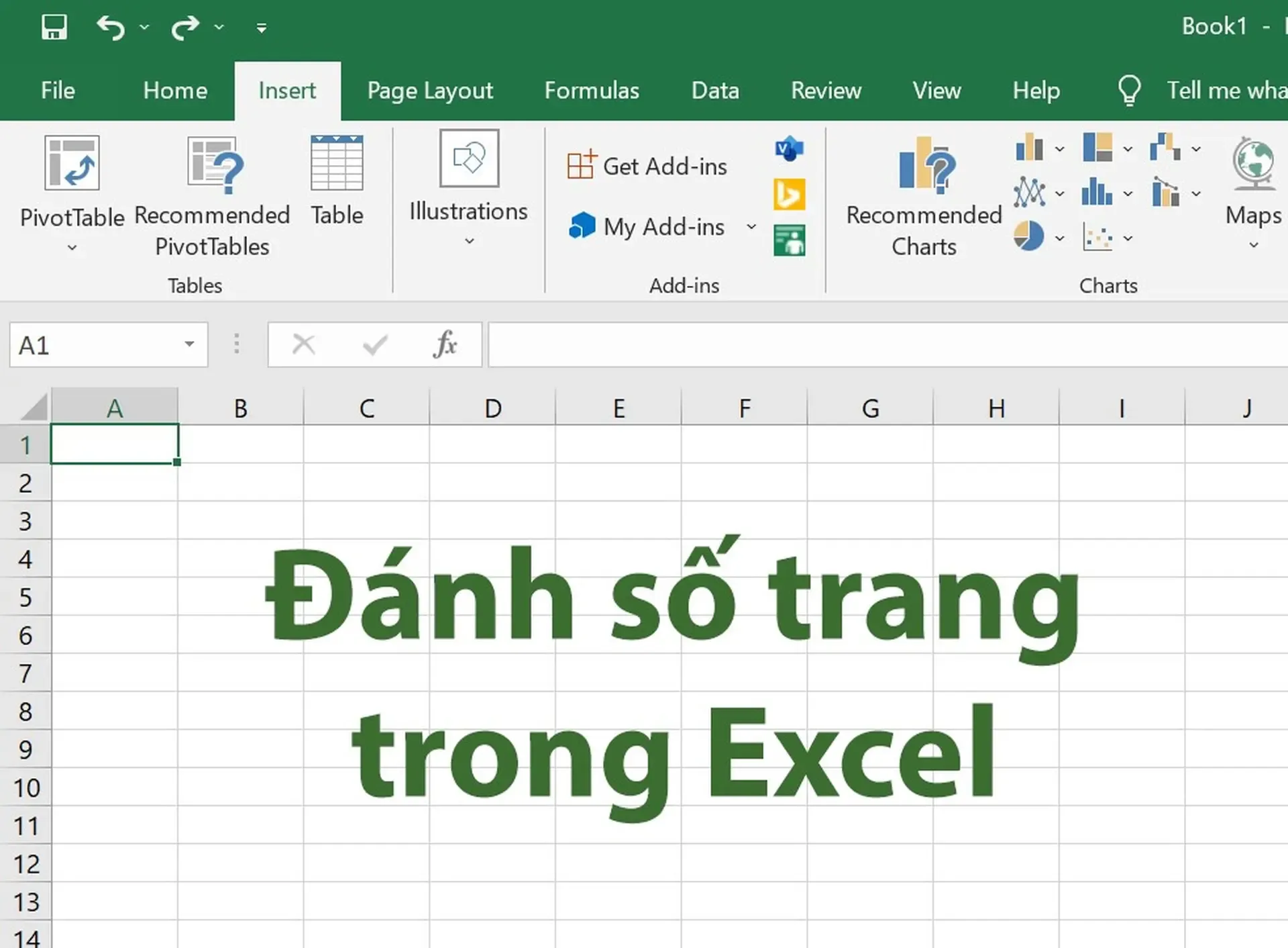Hướng dẫn đánh số trang trong excel đơn giản và hiệu quả