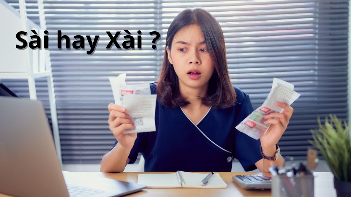 Sài hay Xài? Cách dùng đúng trong tiếng Việt  và ví dụ dễ hiểu